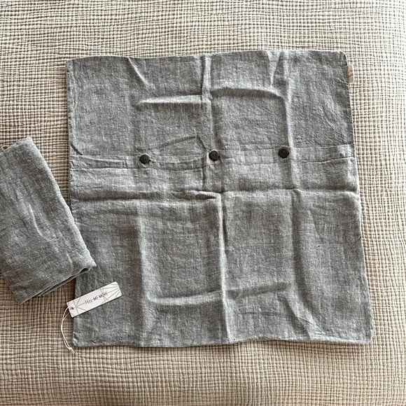 NWT Linen Pillow Shams - Picture 5 of 6